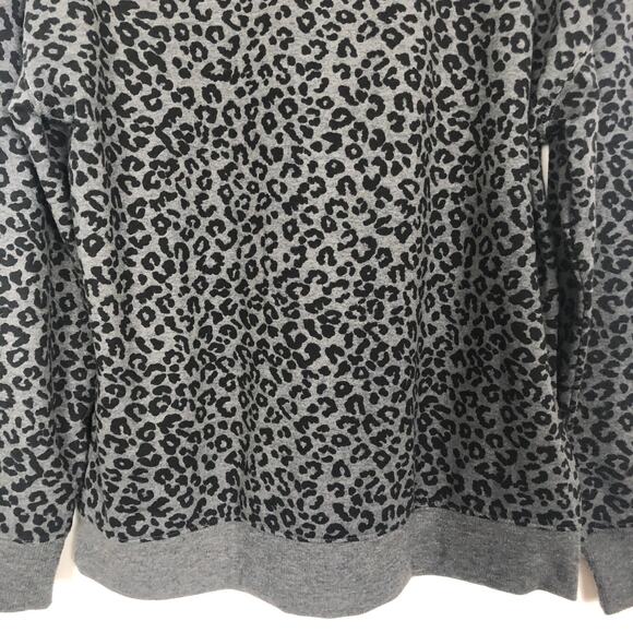 Splendid Animal Print Womens Sweater Medium Casual Loungewear Relaxed Minimalist - Picture 6 of 7